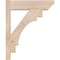 Ekena Millwork Merced Slat Smooth Outlooker, Douglas Fir, 5 1/2"W x 18"D x 22"H OUT06X18X22MRC06SDF - alternate 4